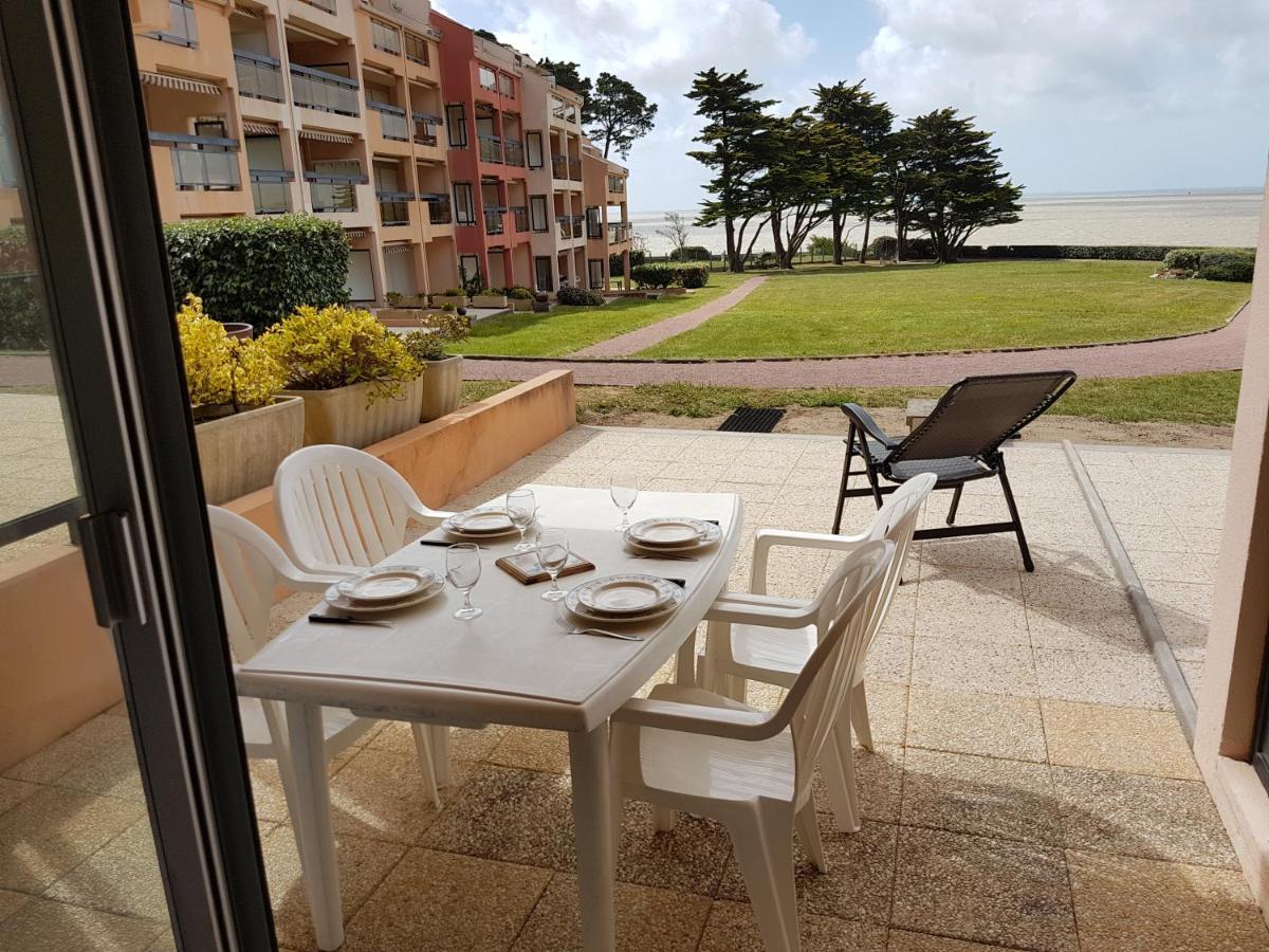 Appartement En Rdc Avec Terrasse Face A La Mer Порник Экстерьер фото